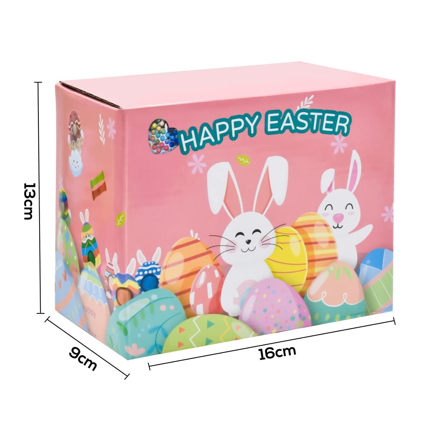 🐰 🐣12 Prefilled Easter Eggs With Pull Back Cars🚚