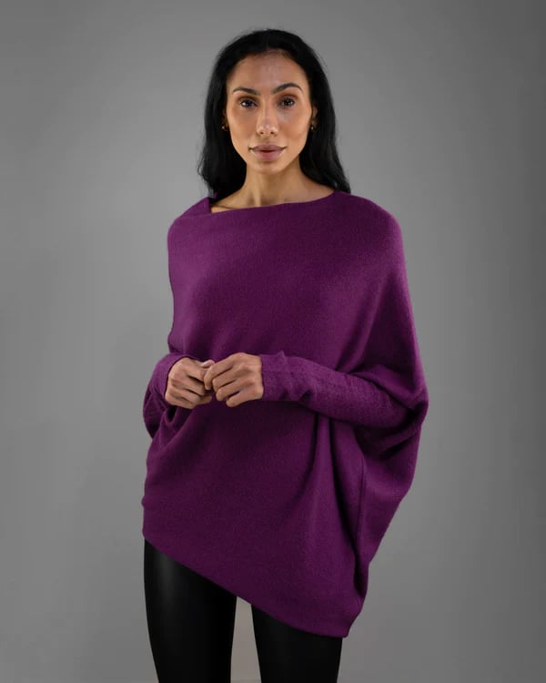 ✨Asymmetric Draped Jumper